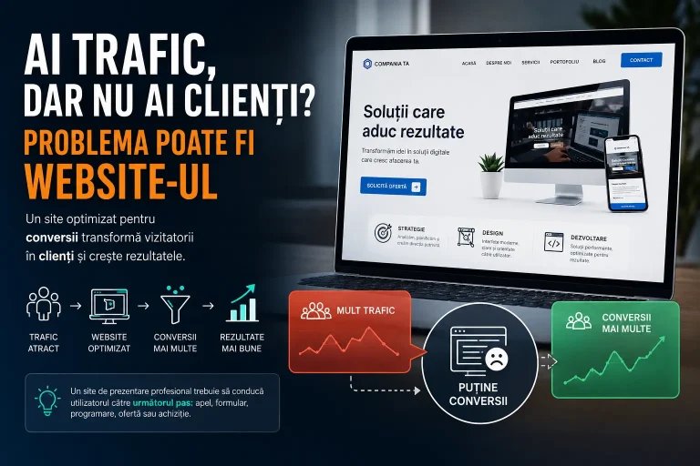 Ai trafic, dar nu ai clienți