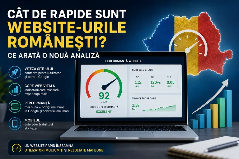 Cât de rapide sunt website urile românești
