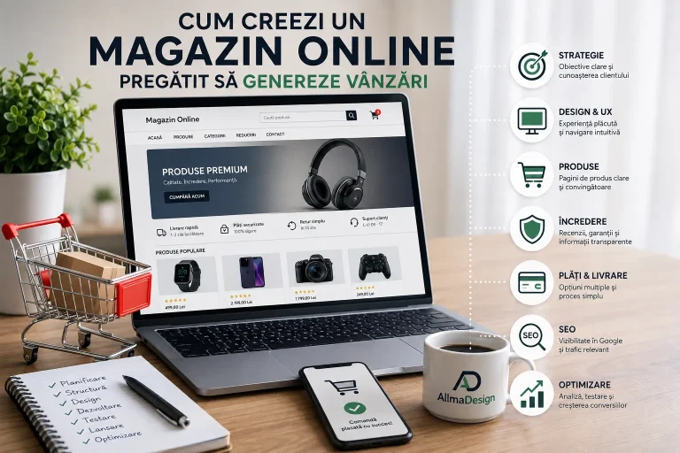 Cum creezi un magazin online pregătit să genereze vânzări Cum creezi un magazin online pregătit să genereze vânzări